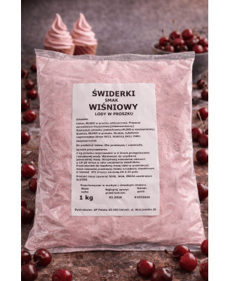 Mieszanka do lodów amerykańskich, świderków - SMAK WIŚNIA