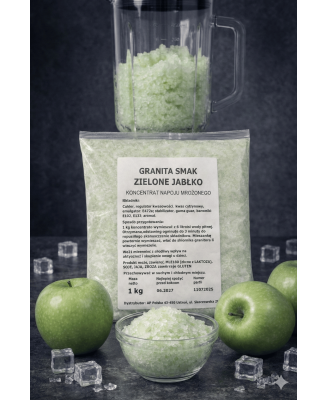 Granita smak ZIELONE JABŁKO
