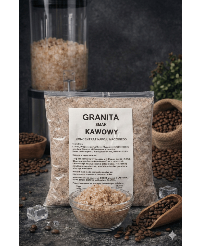 Granita smak KAWOWY