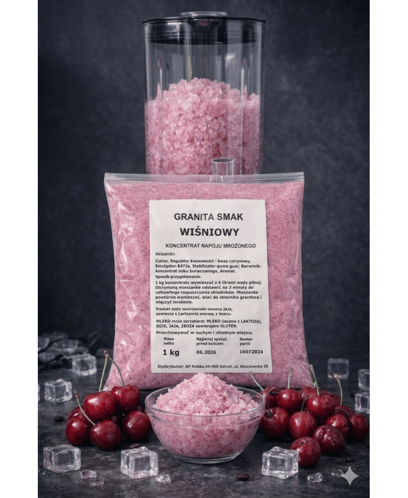 Granita smak WIŚNIOWY