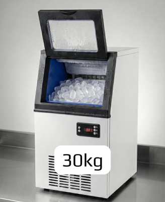 Kostkarka do lodu 30 kg - zasobnik 8 kg