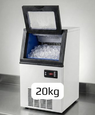 Kostkarka do lodu 20 kg - zasobnik 8 kg
