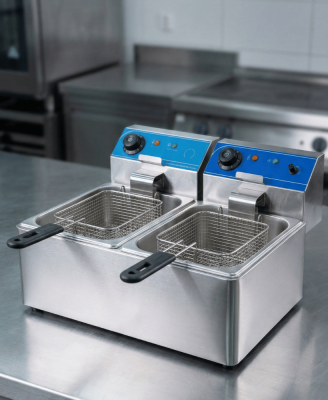 Frytkownica podwójna AP20 - 2x6L