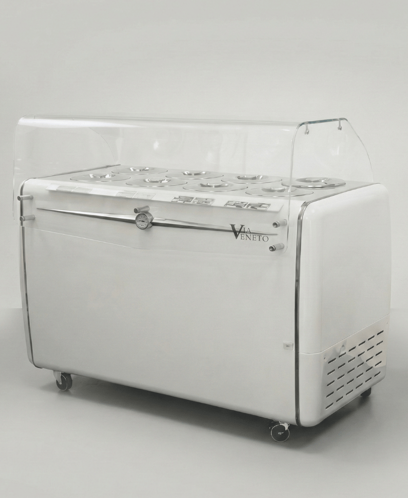 Witryna / konserwator do lodów Via Veneto 8 C