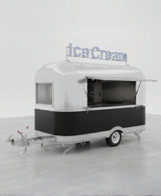 Przyczepa gastronomiczna 3,5x2,1 m do lodów